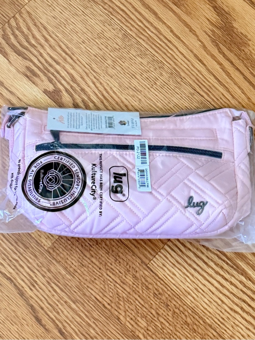 Lug Dash Crossbody - Bubble Pink NWT - Picture 2 of 5